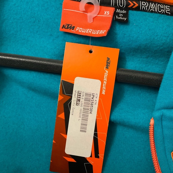 Girl KTM Hoodie . XS . Blue . NWT - Picture 3 of 4